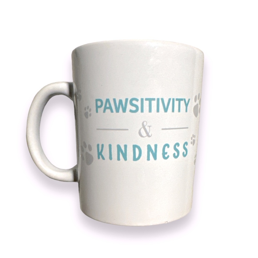 ROYAL NORFOLK “Pawsitivity & Kindness” Coffee /Tea Mug BNWOT